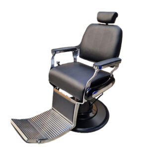 muška frizerska stolica neptun – crna barber stolica | pro herba