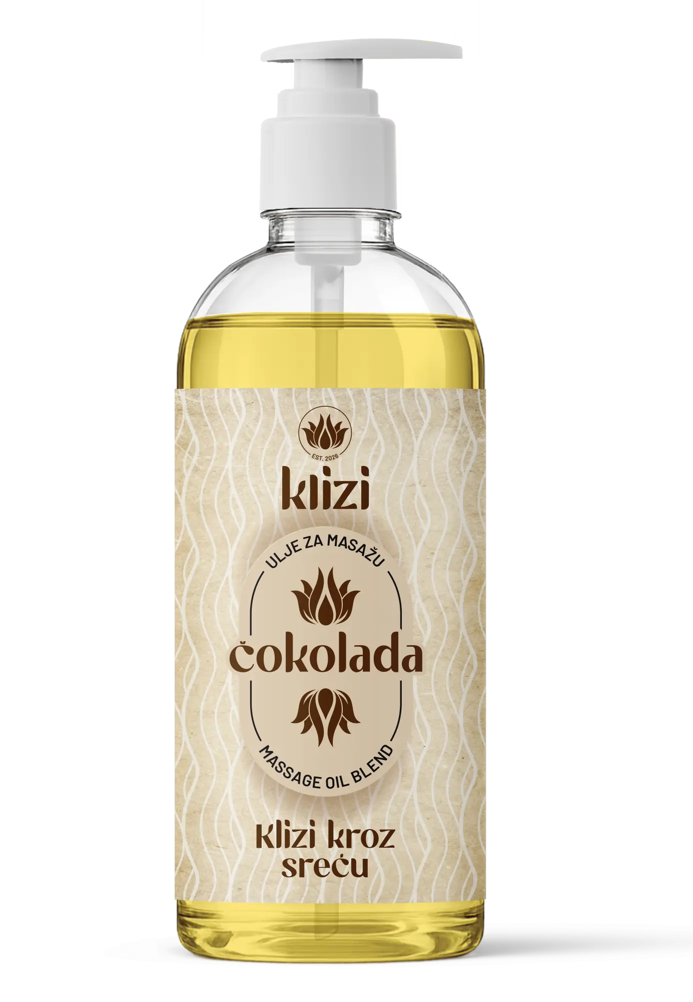 1783629848082074200 ulje za masazu klizi cokolada.webp Ulje za masažu Čokolada - KLIZI 1000 ML
