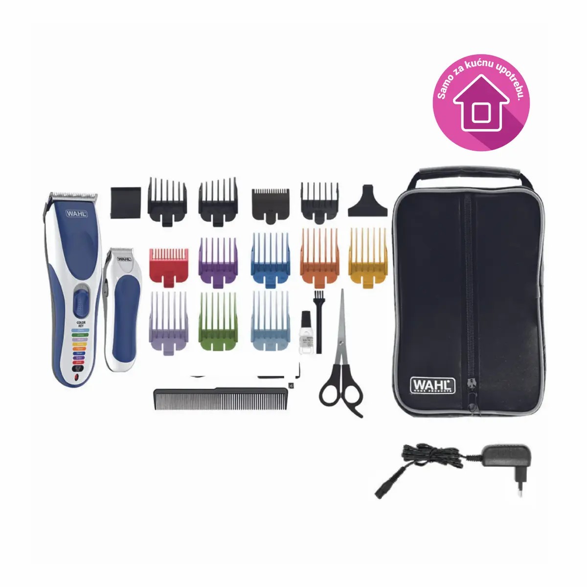 Wahl Home Set Mašinica+Trimer Cordless Combo Color Pro 3