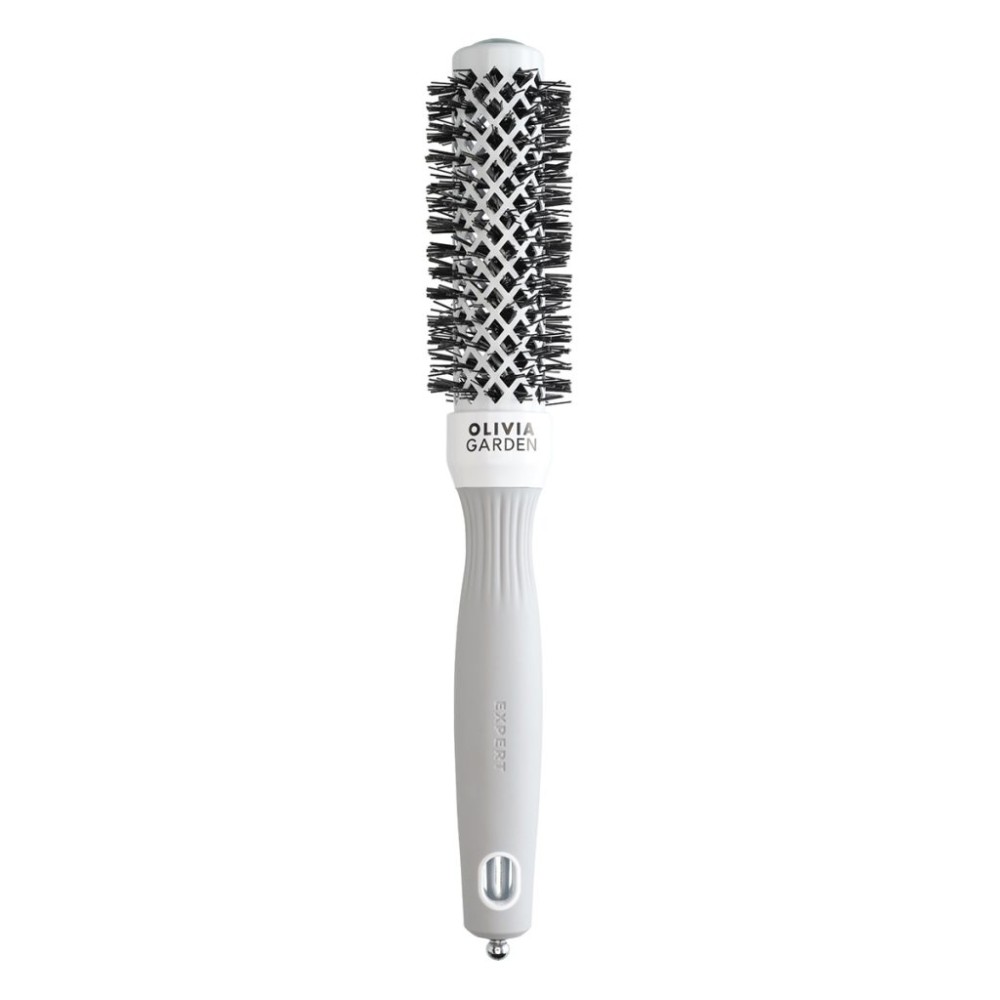Olivia Garden Expert Blowout Shine White & Grey – četka za feniranje